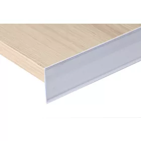   Ársín 40mm x 1000mm FEHÉR Hátlap 12mm VÍZTISZTA ragasztó