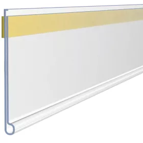   Ársín 39,5mm x 1250mm VÍZTISZTA Hátlap 12mm VÍZTISZTA ragasztó