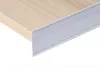 Ársín 52mm x 1000mm FEHÉR Hátlap 12mm VÍZTISZTA ragasztó