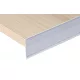 Ársín 52mm x 1000mm FEHÉR Hátlap 12mm VÍZTISZTA ragasztó