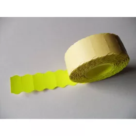 22x12 Árazószalag FLUO CITROMSÁRGA