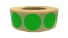 38mm Körcímke FLUO ZÖLD 