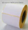 58x43mm Thermo Tekercses MÉRLEGCÍMKE 600db címke/tekercs