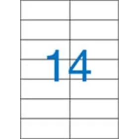   Victoria A4 Etikett, univerzális, 105x42,4 mm, 1400 etikett/csomag (LCV11372)