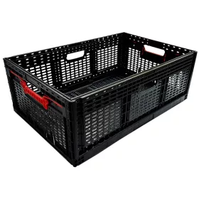 46L Összecsukható Fekete Láda