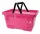 22L Bevásárló Kosár 2 füles PINK