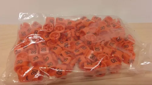30 Méretjelölő vállfára